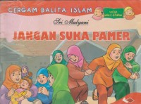 Image of Jangan Suka Pamer
