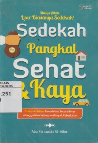 Image of Sedekah Pangkal Sehat dan Kaya