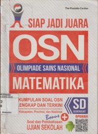 Image of Siap Jadi Juara OSN Olimpiade Sains Nasional Matematika