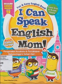 Image of I Can Speak English Mom !