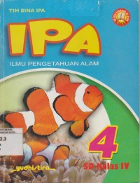 Image of IPA Ilmu Pengetahuan Alam SD Kelas IV