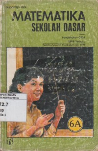 Image of Matematika Sekolah Dasar Kelas 6A Pendekatan CBSA