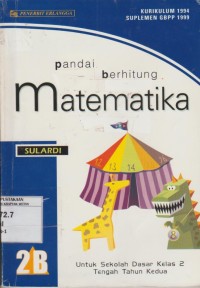 Image of Pandai Berhitung Matematika Kelas 2B